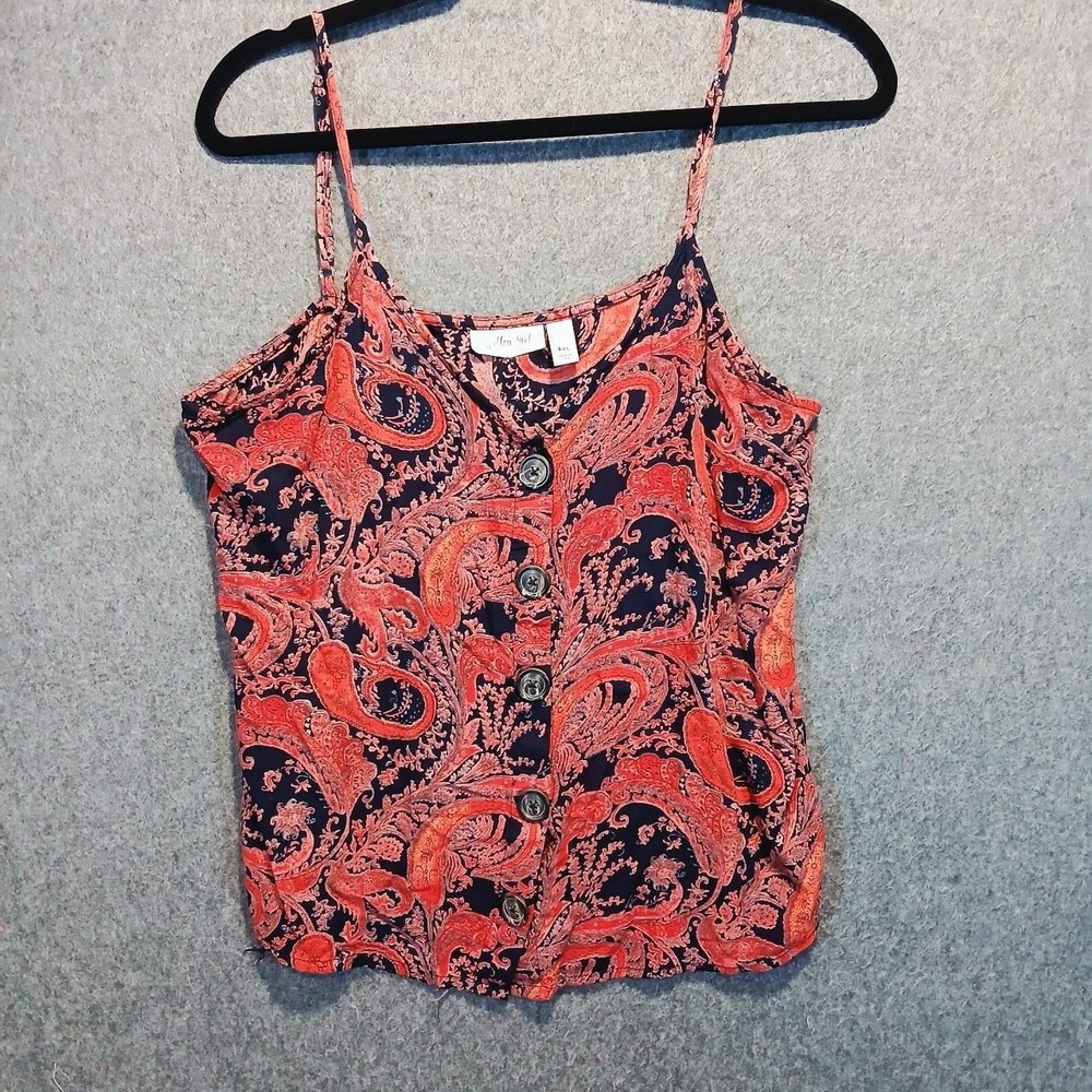 Willow and Root M cami tank 90s grunge whimsygoth paisley boho hippie beach y2k